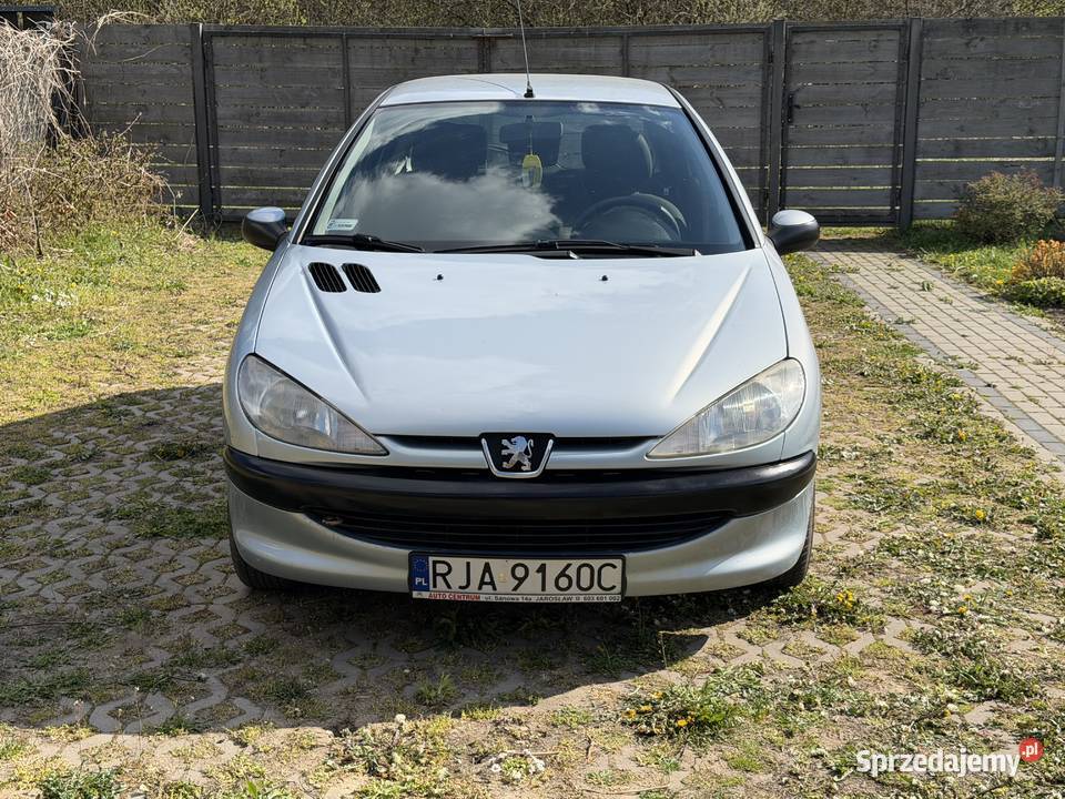 Peugeot 206 AUTOMAT 14 benzyna 2001 serwisowany Jarosław