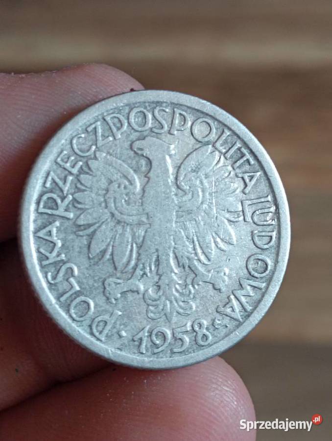 sprzedam cv 2 zlote 1958 r lubelskie Chełm