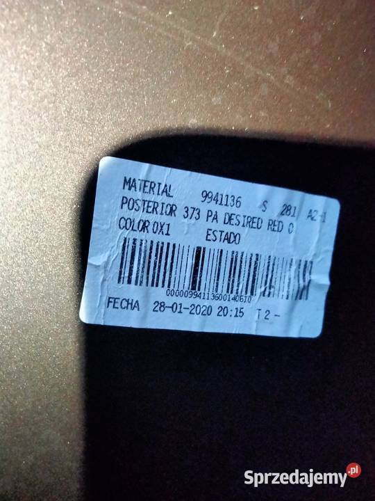 FORD FIESTA MK8 VIII zderzak przod przedni BIALY Dęblin sprzedam