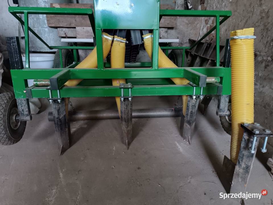 Sadzarka do czosnku cebuli bobu Łowicz