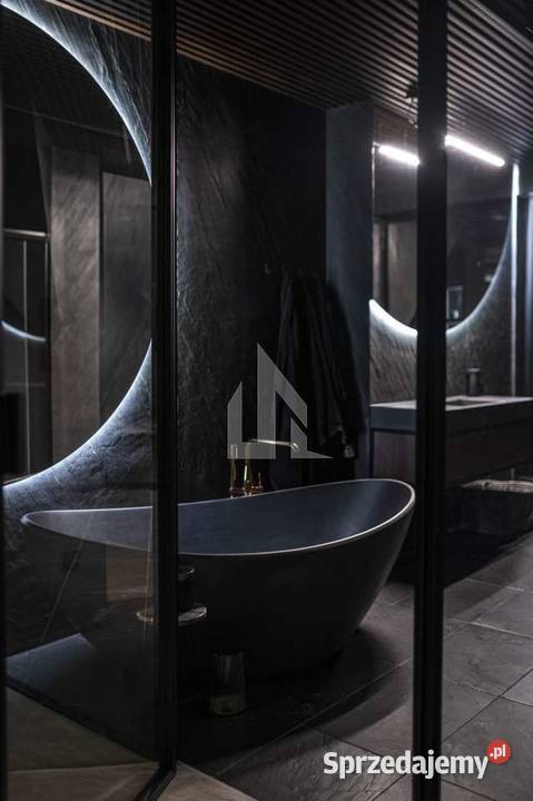 OCEAN BLACK czarna tapeta z kamienia naturalnego