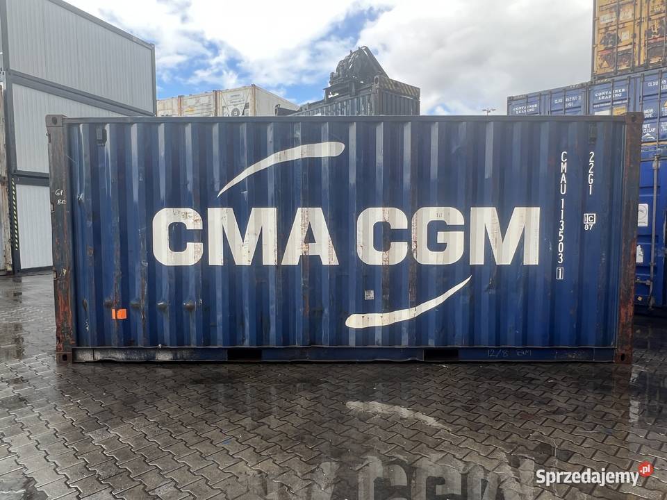 Kontener morski magazynowy 20DV 6 metrowy sprzedam