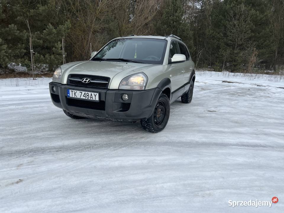 Hundai Tucson 20 Benzyna 2007r 142KM Hyundai Kielce sprzedam