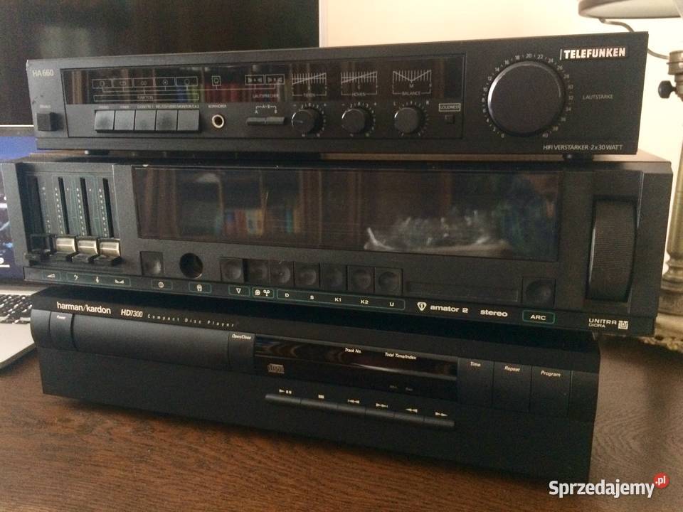 Radio Amator 2 wzmacniacz Telefunken HA 660 CD śląskie Rybnik