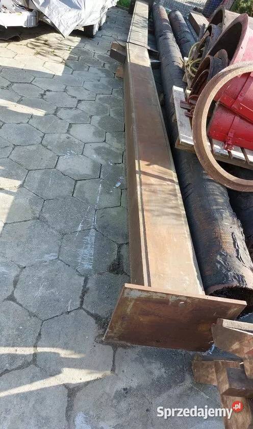 Słupy stalowe o długości 440mb ze stopą pod małopolskie Ciężkowice