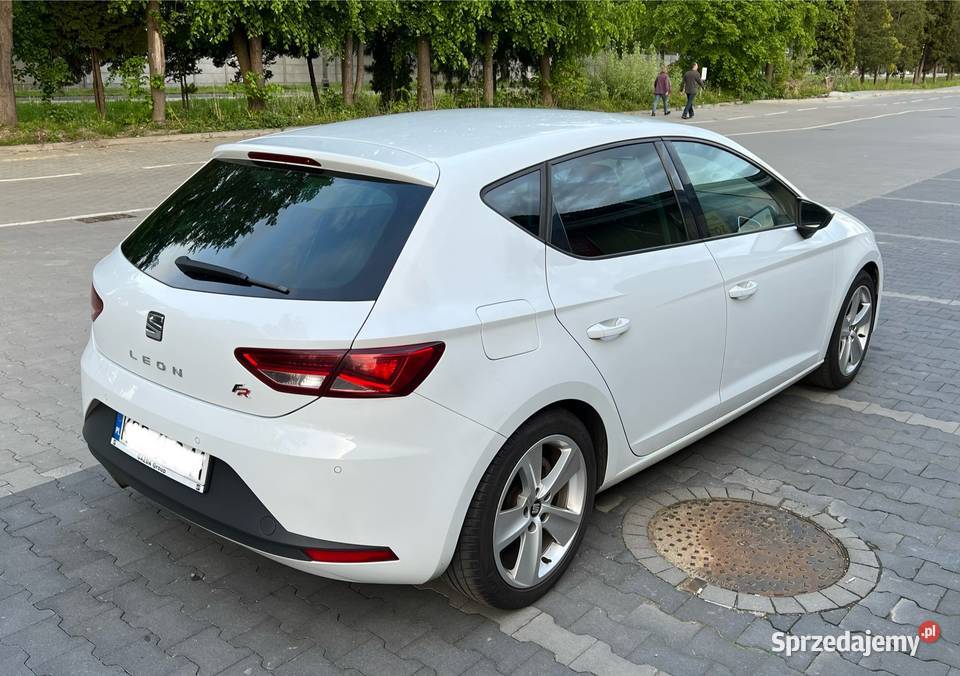 Seat Leon 14TSI bezwypadkowy 1 właściciel światła do jazdy dziennej małopolskie Oświęcim