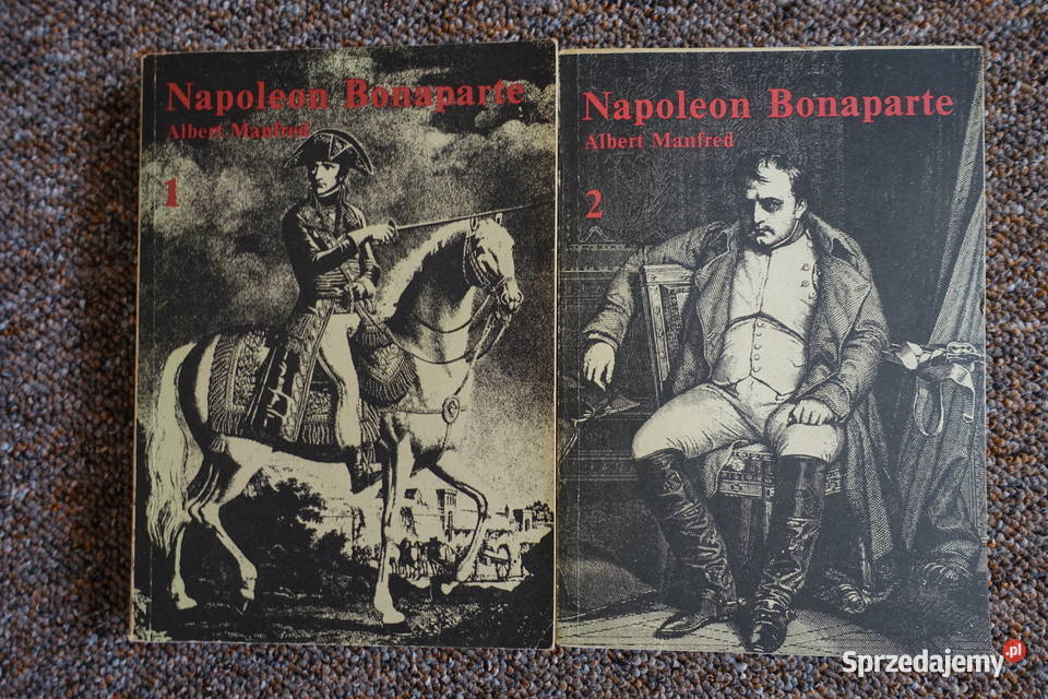 Albert Manfred Napoleon Bonaparte 2 tomy warmińsko-mazurskie Kętrzyn