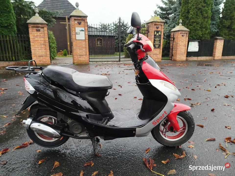 Skuter 4t 50cc niski przebieg łódzkie Plecka Dąbrowa