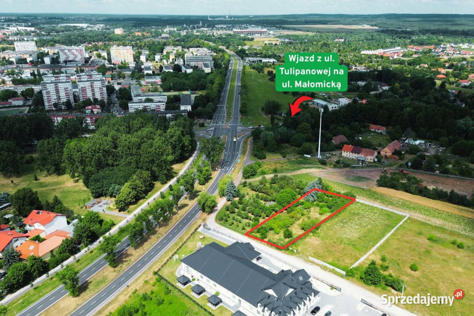 Działka inwestycyjna w sercu Lubina dolnośląskie