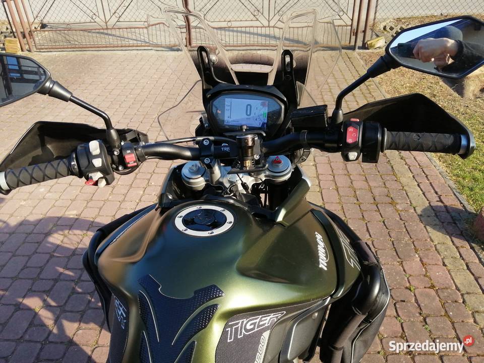 Triumph Tiger 800 XCX 2018r nieuszkodzony Triumph Jaszczew