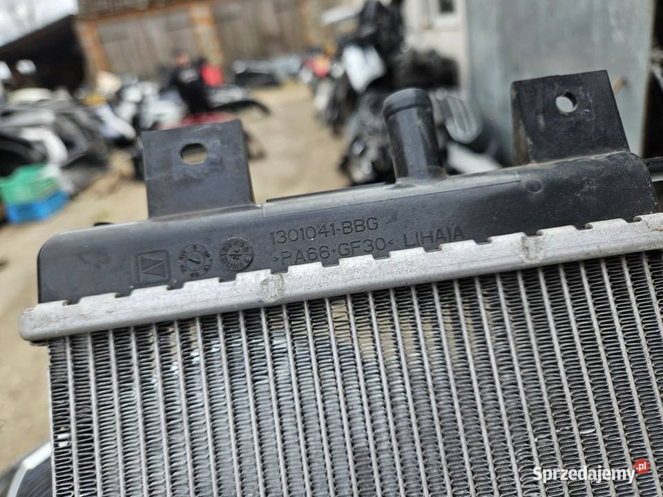 DACIA SPRING CHŁODNICA WODY 1301041BBG osobowe sprzedam