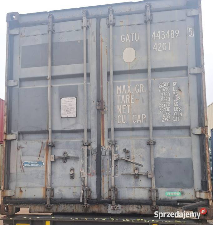 Kontener morski 12 metrowy 40DC Białystok sprzedam