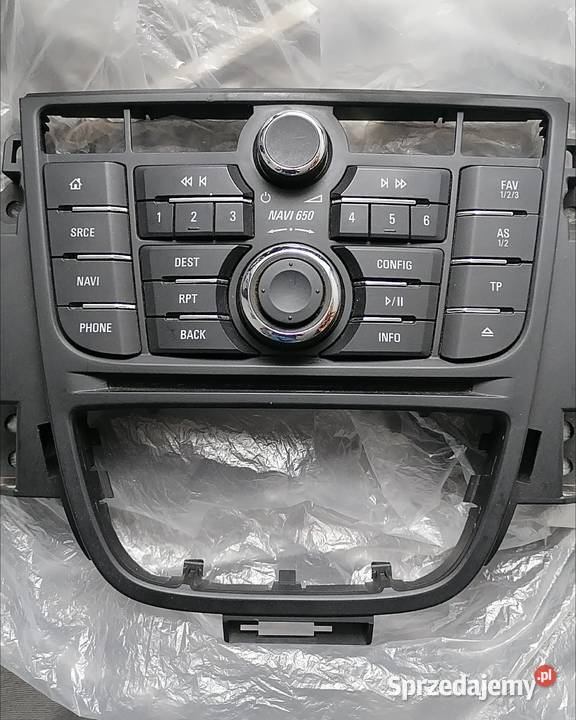 Panel Radia Opel Astra J Meriva B CD600 Navi600 osobowe Panele sterowania, przełączniki