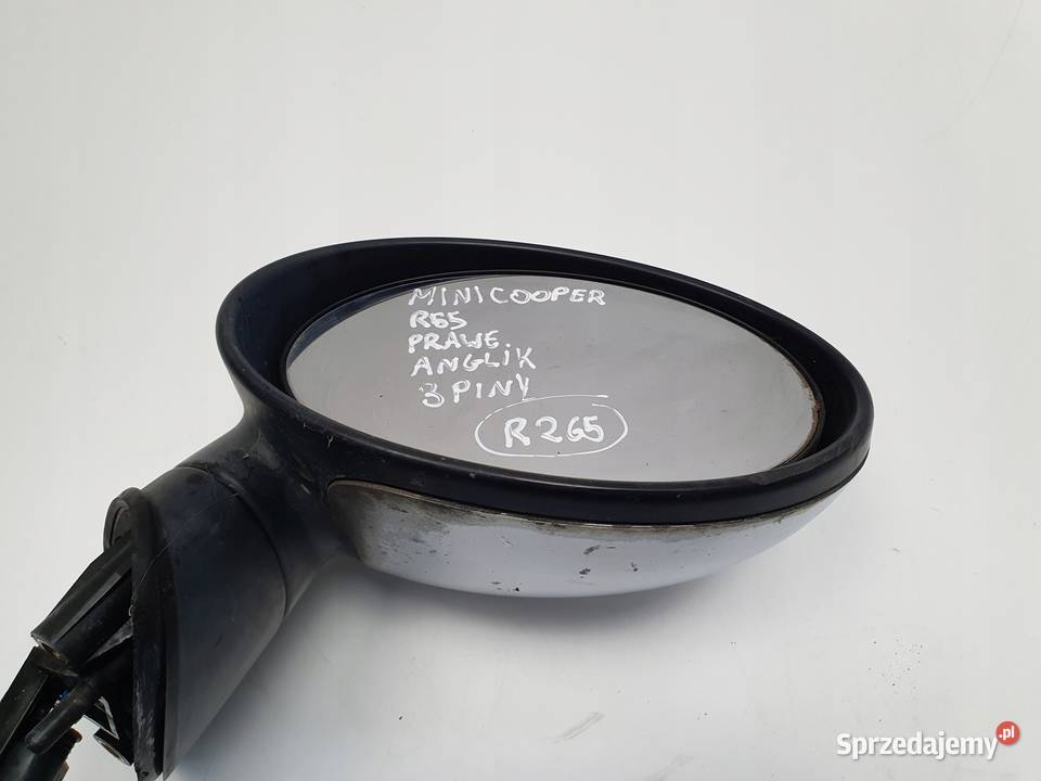 LUSTERKO PRAWE Mini One Cooper R56 0613r osobowe Lusterka zewnętrzne Rudka
