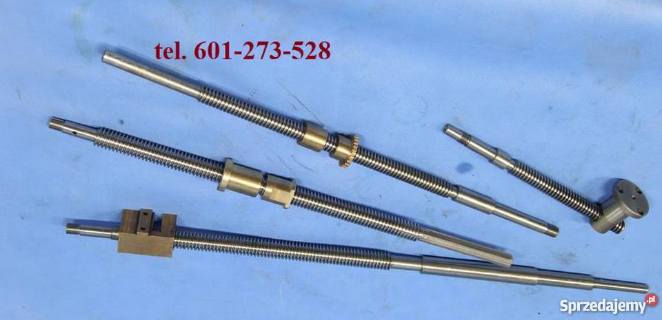 Śruba z nakrętką do tokarki TUM 25B 601273528 dolnośląskie Syców