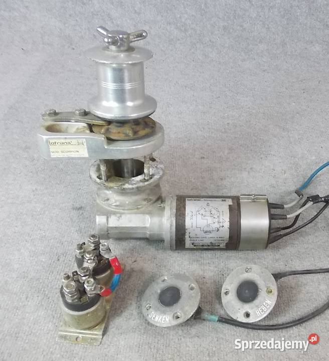 Winda kotwiczna Lofrans Scorpion komplet Leszno