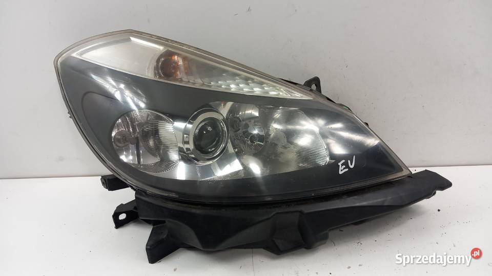RENAULT CLIO III LAMPA PRZÓD PRAWA EU SOCZEWKA Zbierkowo