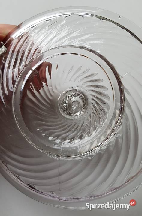 Kaganek Spirelli Ząbkowice szkło PRL Dąbrowa Górnicza