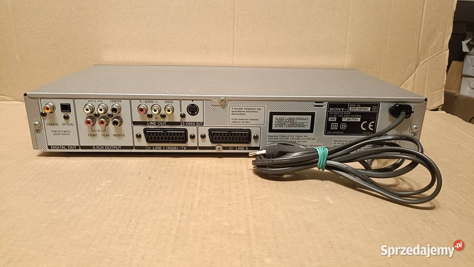 Odtwarzacz płyt SONY DVPNS700V SACD Poznań