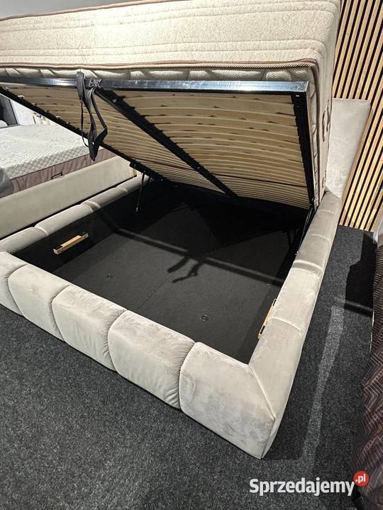 Łożko tapicerowane 160x200 z pojemnikiem 40 sprzedam