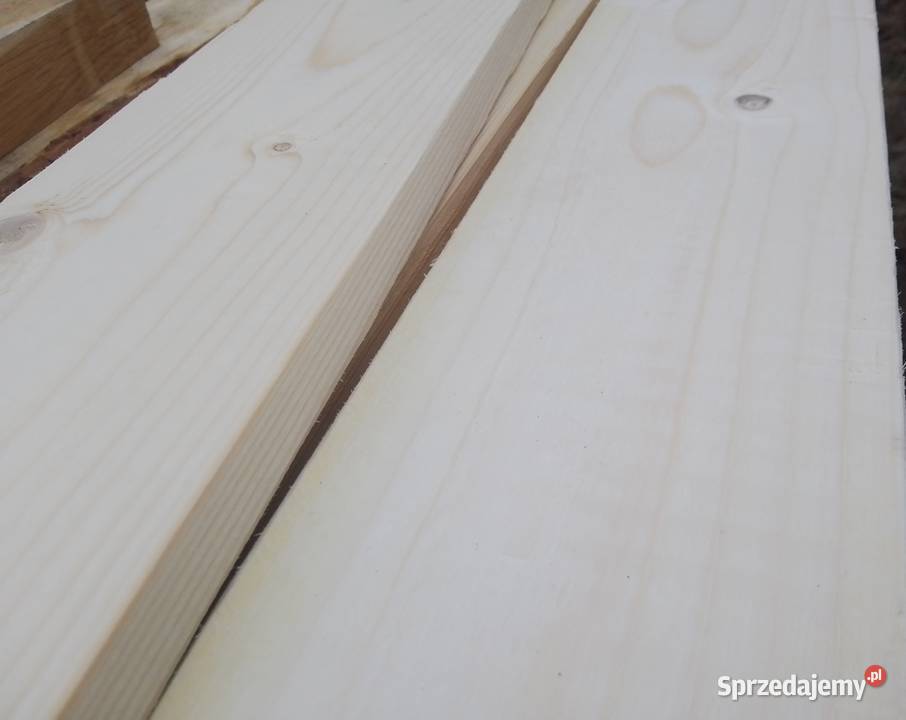 Naturalne drewniane deski heblowane świerk Łódź sprzedam