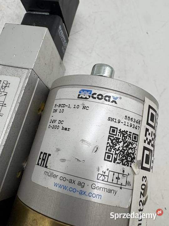 Coax PCD1 10 NC Cartridge Valve Warszawa