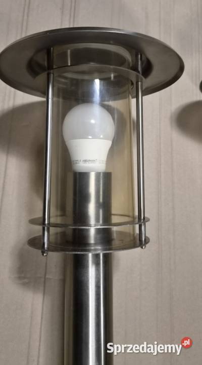 Lampa latarnia ogrodowa nierdzewna e27 Chojnice sprzedam