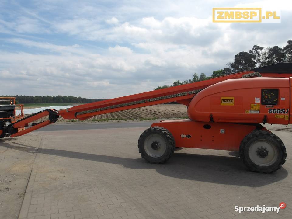 Podnośnik koszowy teleskopowy 22m JLG 660SJ 4x4 Pleszew