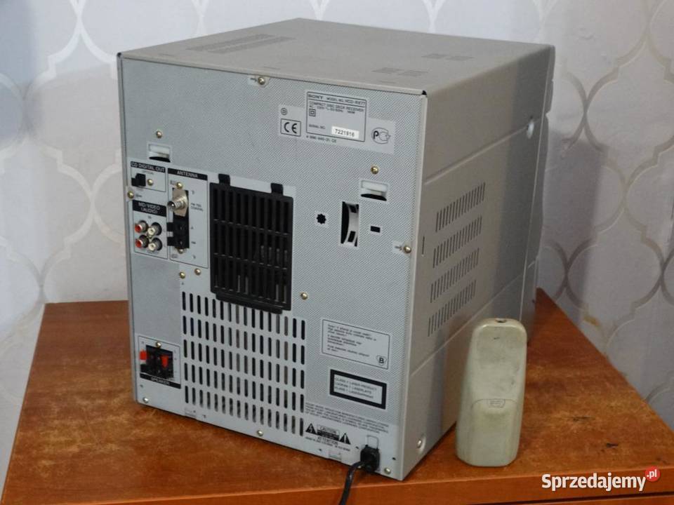 Wieża Sony HCDRX77 pilot mocna WYSYŁKA sprzedam