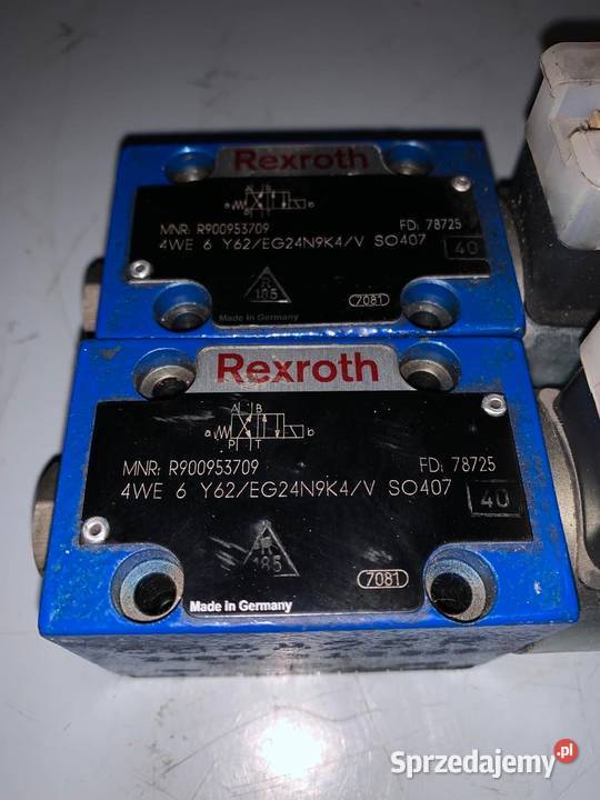Bosch Rexroth Spool Valve 4WE 6 Y62 EG24N9K4V Warszawa