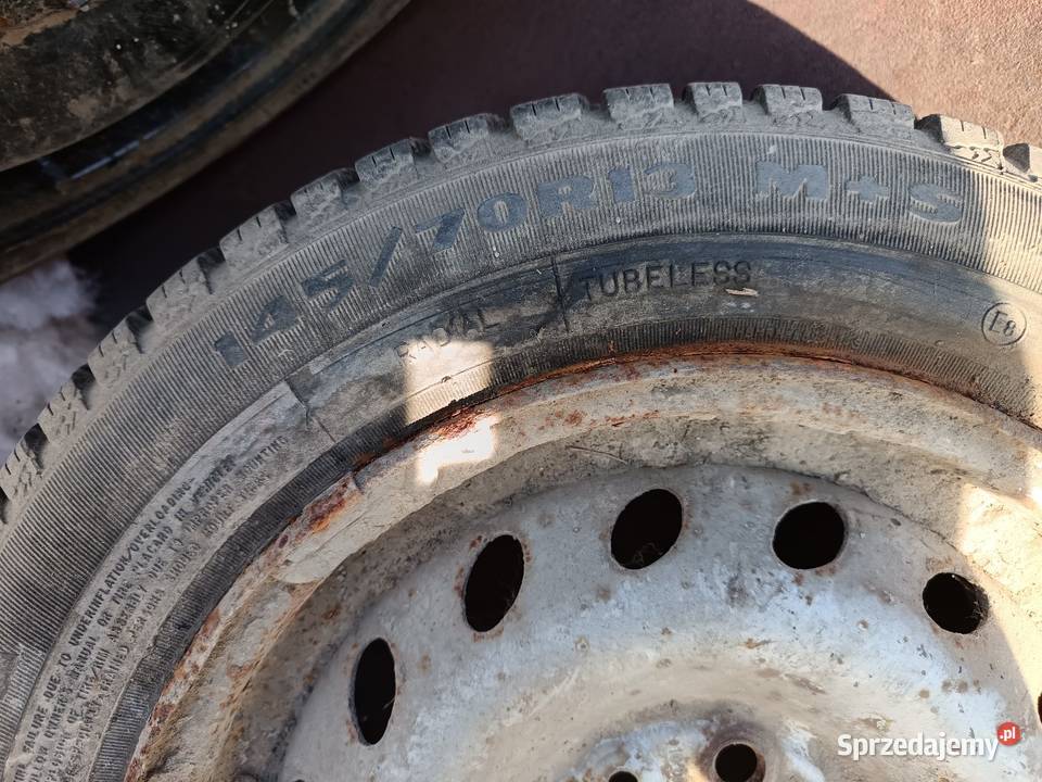 Opony fiat Seicento 900 Góry Wysokie sprzedam