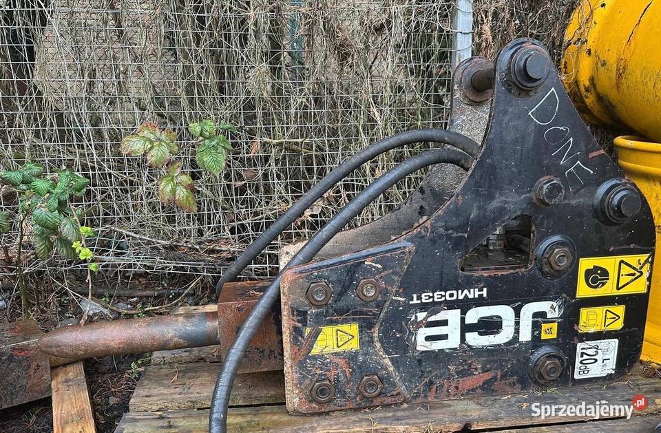 Oryginalny Młot hydrauliczny JCB HM033T JCB 3CX Suchoraba sprzedam