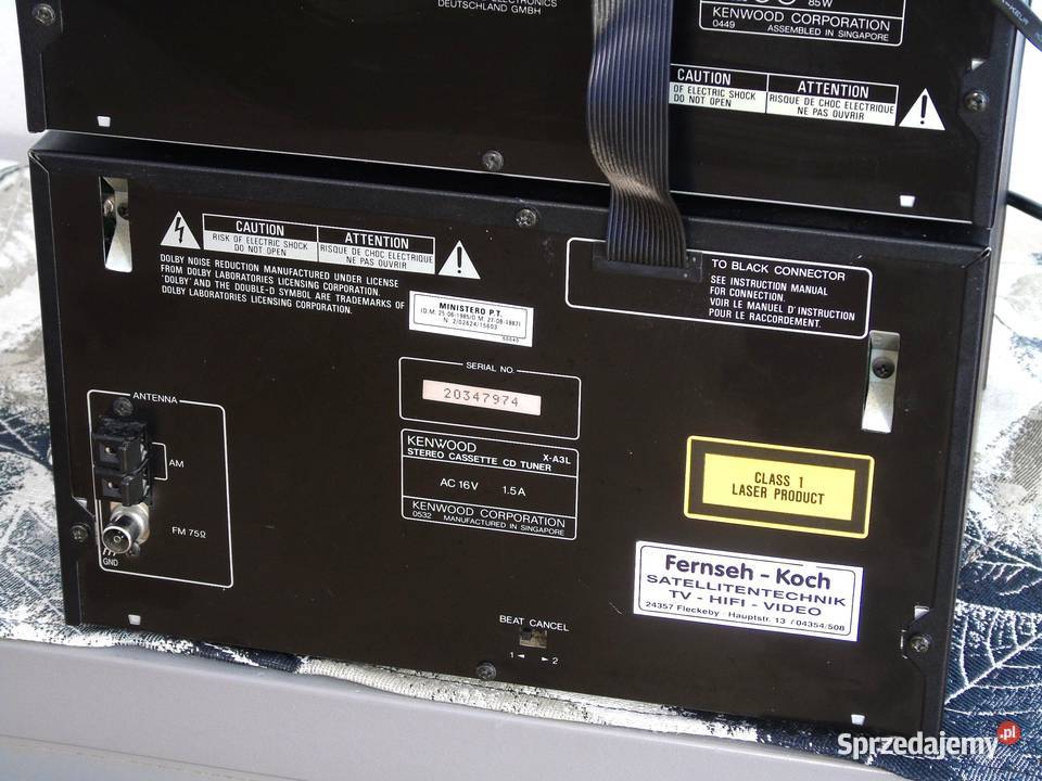 Wzmacniacz pilot korektor graficzny tuner Mag Jasło