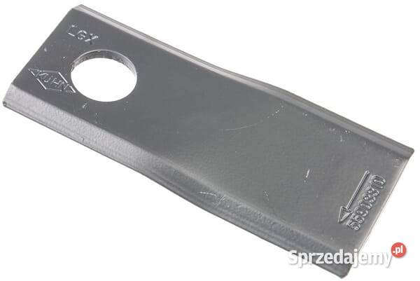 Nożyk kosiarki rotacyjnej prawy 107x45x4 mm Kamionna