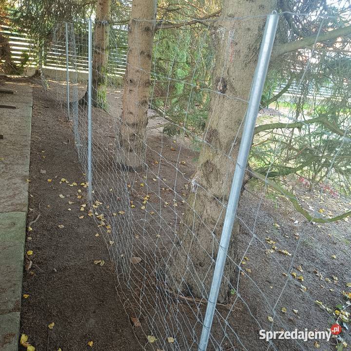 Najtańsze ogrodzenie z siatki leśnej 480 mb metal Baranów Sandomierski
