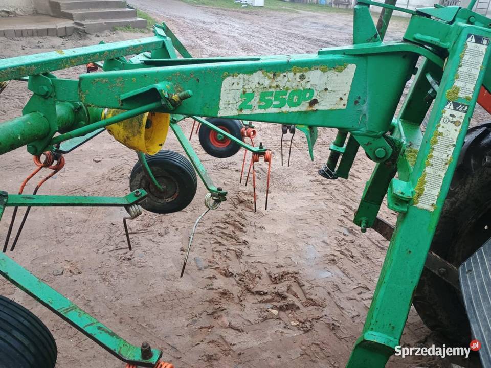 Przetrząsarka do siana Deutz fahr Z550D Bieganowo