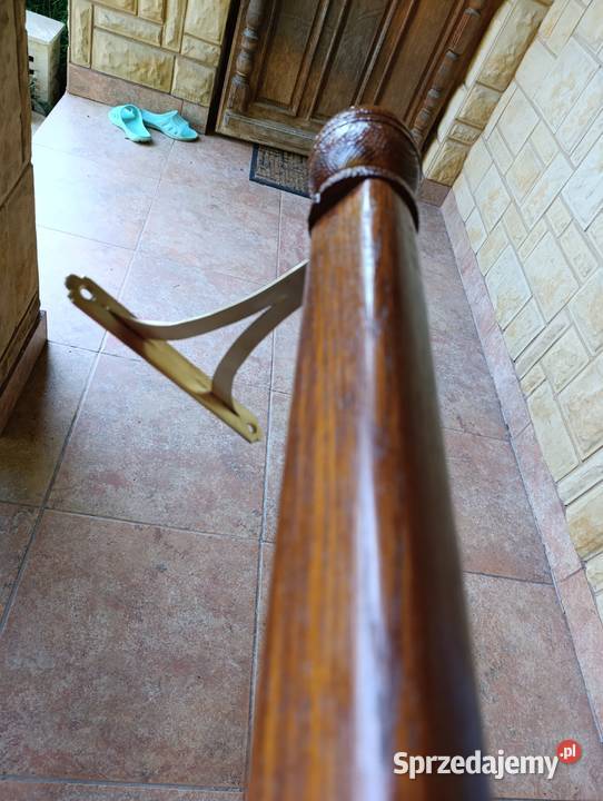 Karnisz dębowy stylowy podkarpackie Baryczka