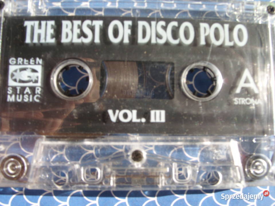 Kaseta THE BEST DISCO POLO VOL III Bez okladki kaseta Wołów