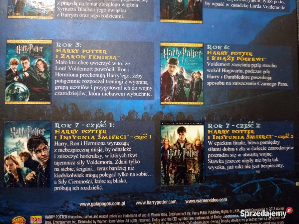 Harry Potter kolekcja DVD Poznań