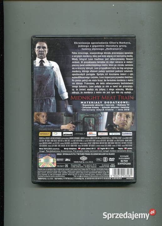 Nocny pociąg z mięsem Film DVD Filmy Szczecin sprzedam