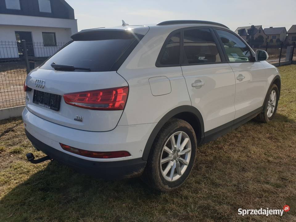 Audi Q3 Lift 20Tdi 150 Quattro 2017r podlaskie Ciechanowiec