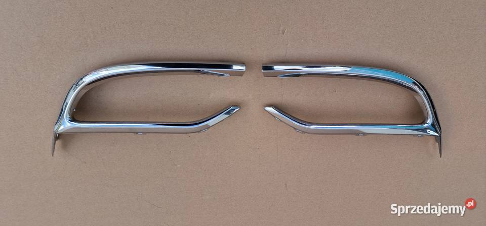 SKODA KAROQ LISTWA CHROM ZDERZAKA TYŁ LEWY Bieleń