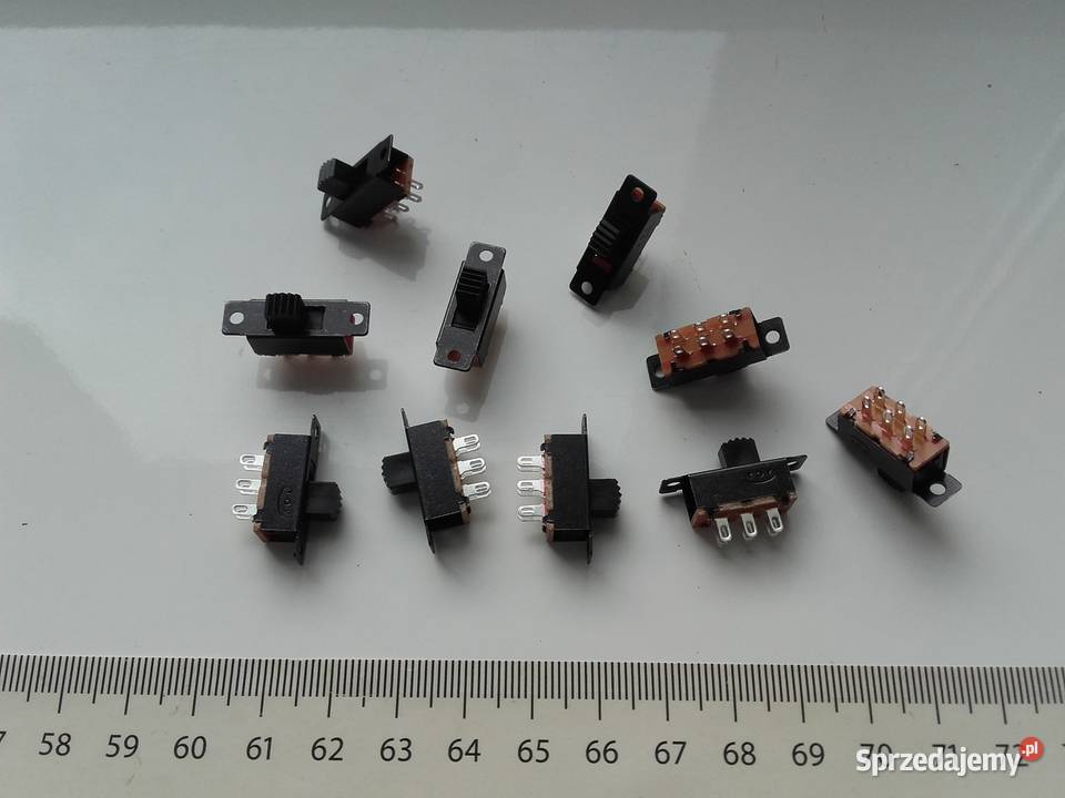 Przełącznik suwakowy 6Pin DPDT 2P2T Model kujawsko-pomorskie Bydgoszcz sprzedam