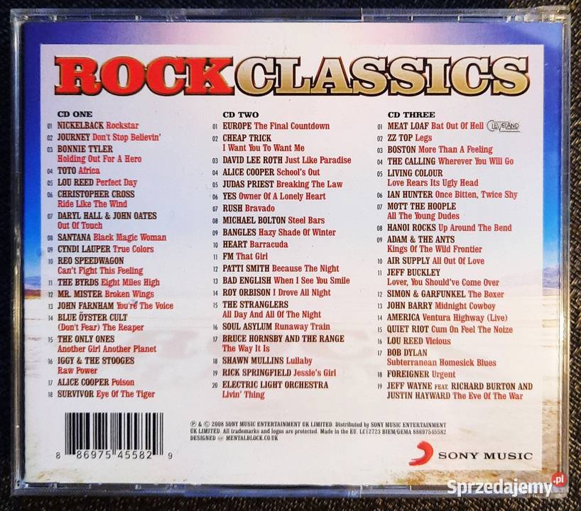 CD Rockowy Składak Rock Anthems Various Artists Katowice sprzedam