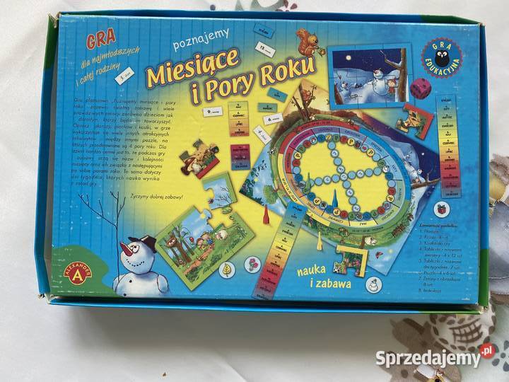 Poznajemy miesiace i pory rokugra edukacyjna Lublin