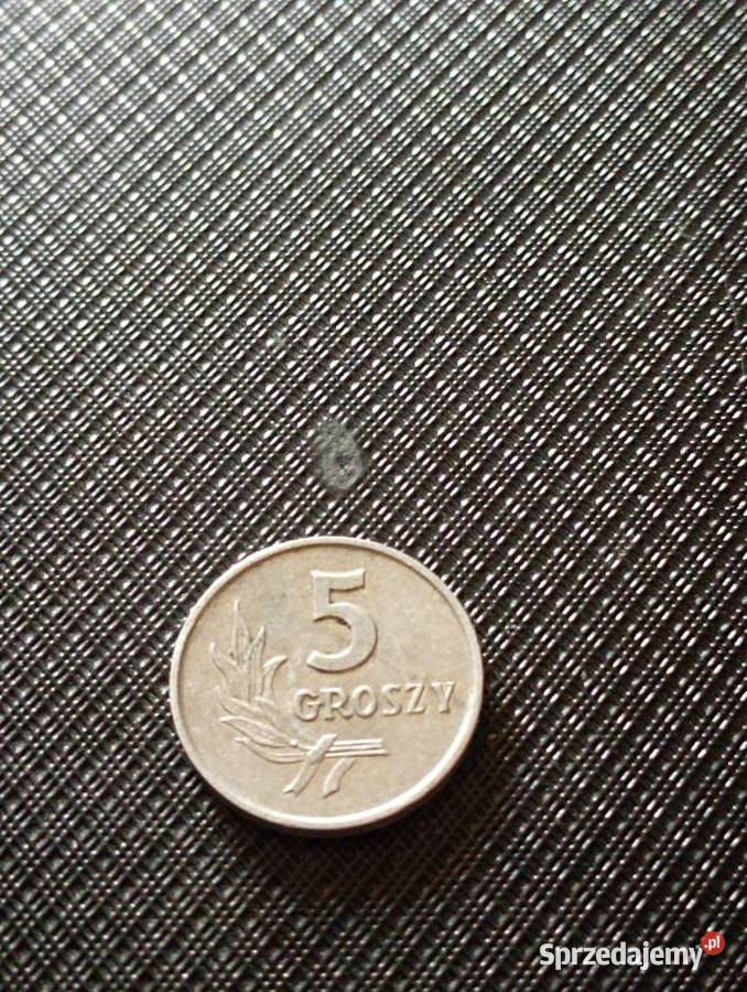 Sprzedam 5 gr 1958 r bzm Numizmatyka lubelskie sprzedam