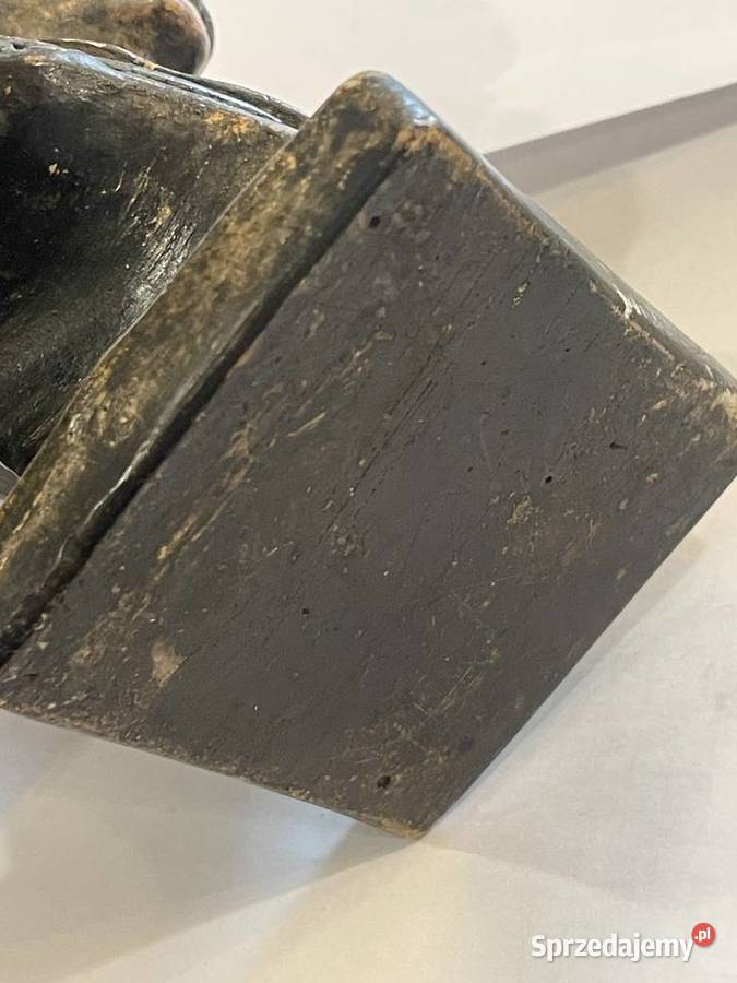 Rzeźba gipsowa Józef Piłsudski PRL sygn KOSEL Kraków