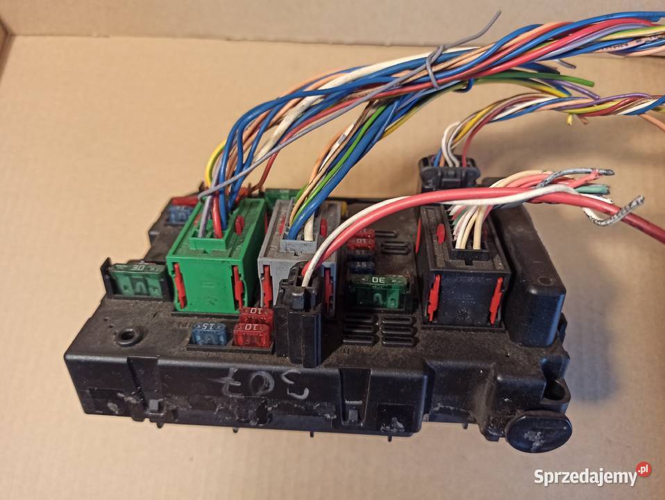 PEUGEOT 307 BSM 9646405380 wtyczki kostki Części Bolesławiec sprzedam