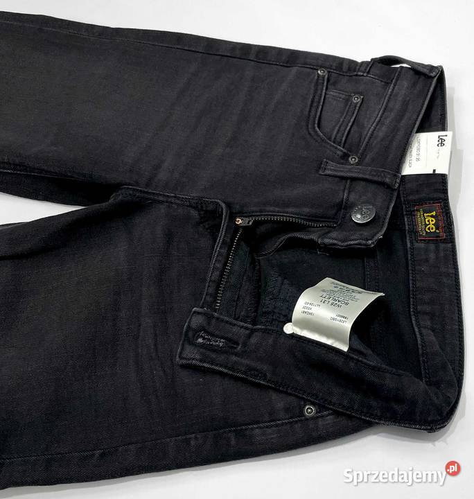 Spodnie damskie Lee Scarlett Raven Black W25 L31 Pisz