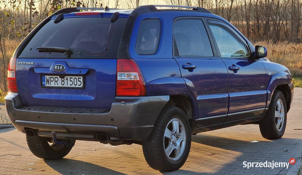 KIA Sportage II 20d 2005r Przebieg 285 Trzeci wł mazowieckie Piastów